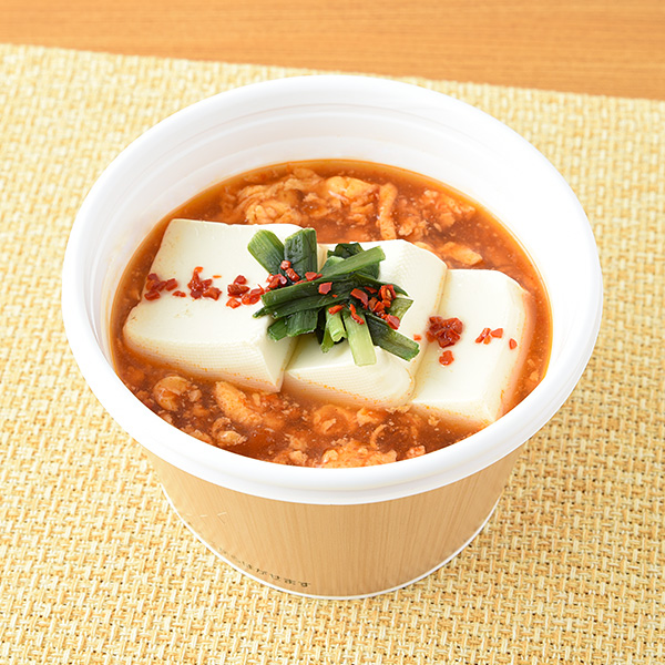 【関東・東海】豆腐と玉子の辛旨スープ