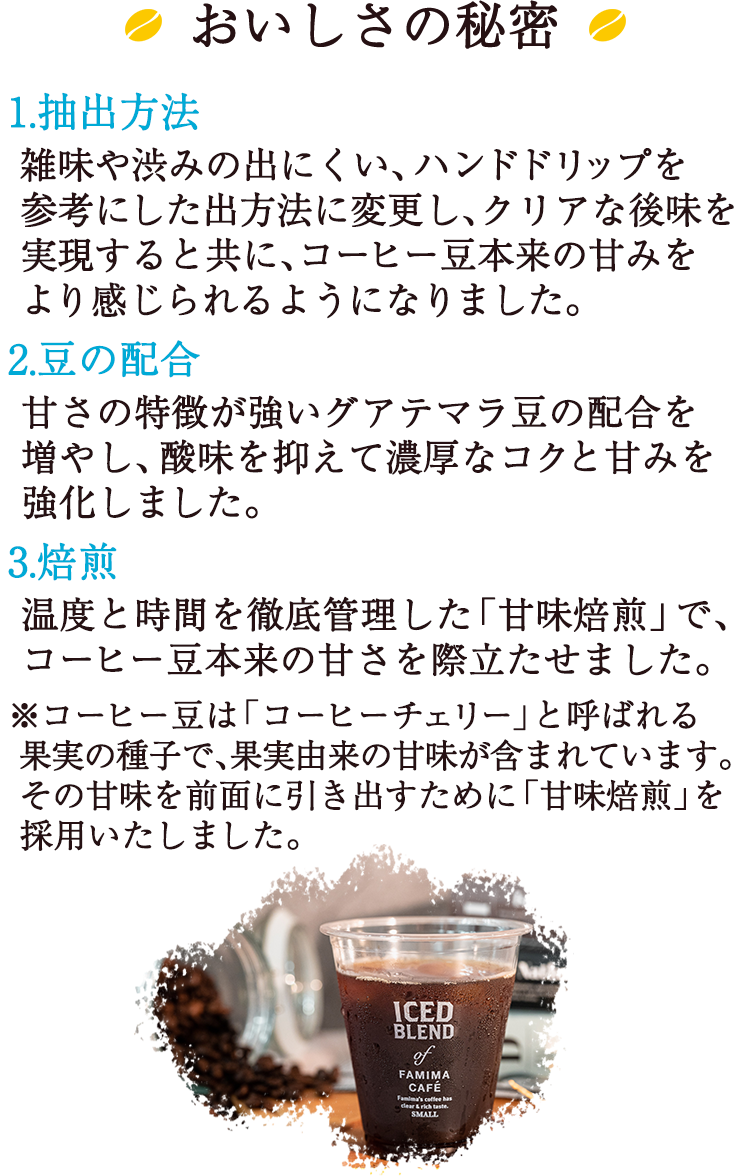 ファミマのアイスコーヒー変新 キャンペーン ファミリーマート