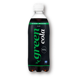 アサヒ green cola 500mlを1本買うと、同商品が1本無料。