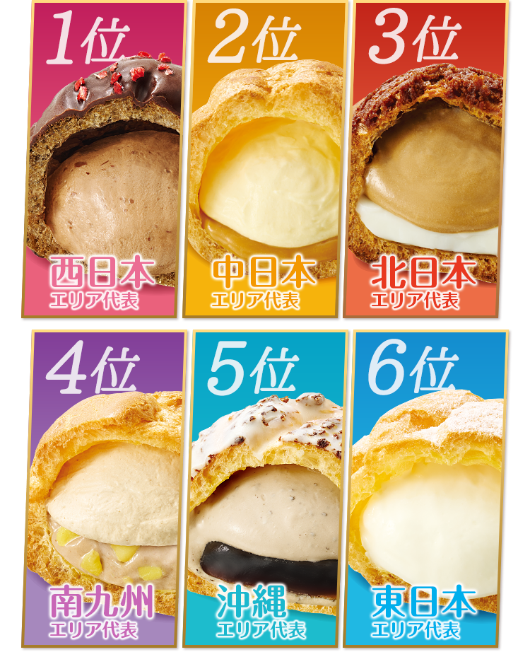 キャンペーンは終了しました 地域対抗 シュークリーム王決定戦 Twitter国民投票キャンペーン キャンペーン ファミリーマート