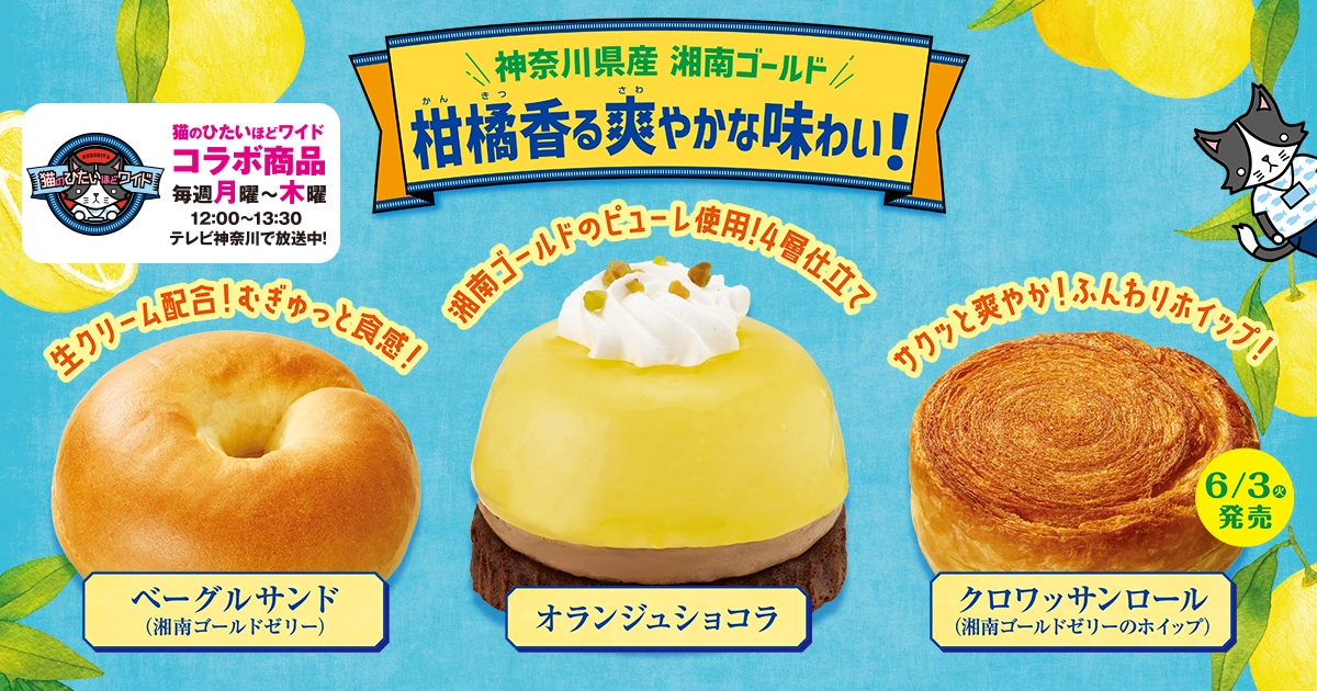 神奈川県産「湘南ゴールド」柑橘香る爽やかな味わい！
