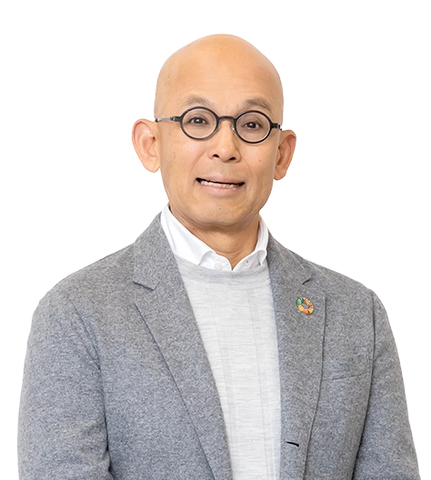 ファミリーマート代表取締役社長：細見研介の写真