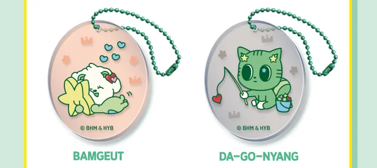 オリジナルアクリルチャームイメージ画像