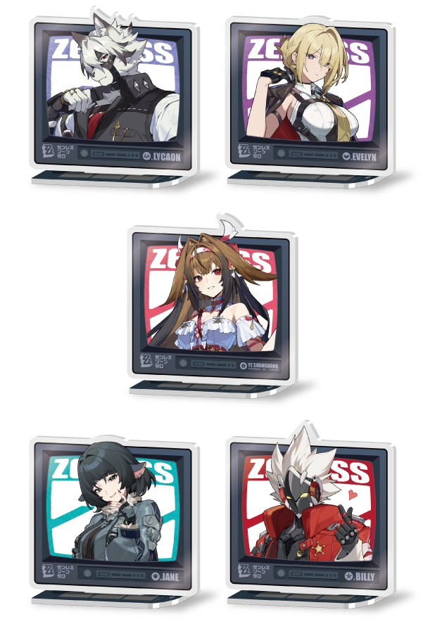 オリジナルアクリルスタンド(全5種)イメージ