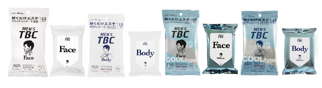 ファミリーマートとtbc共同開発の汗拭きシートにラインナップが追加 Men S Tbcフェイシャルシート クールタイプ Tbc ボディシート など4種類を新発売 全国のファミリーマート限定発売 ファミリーマート ニュースリリース