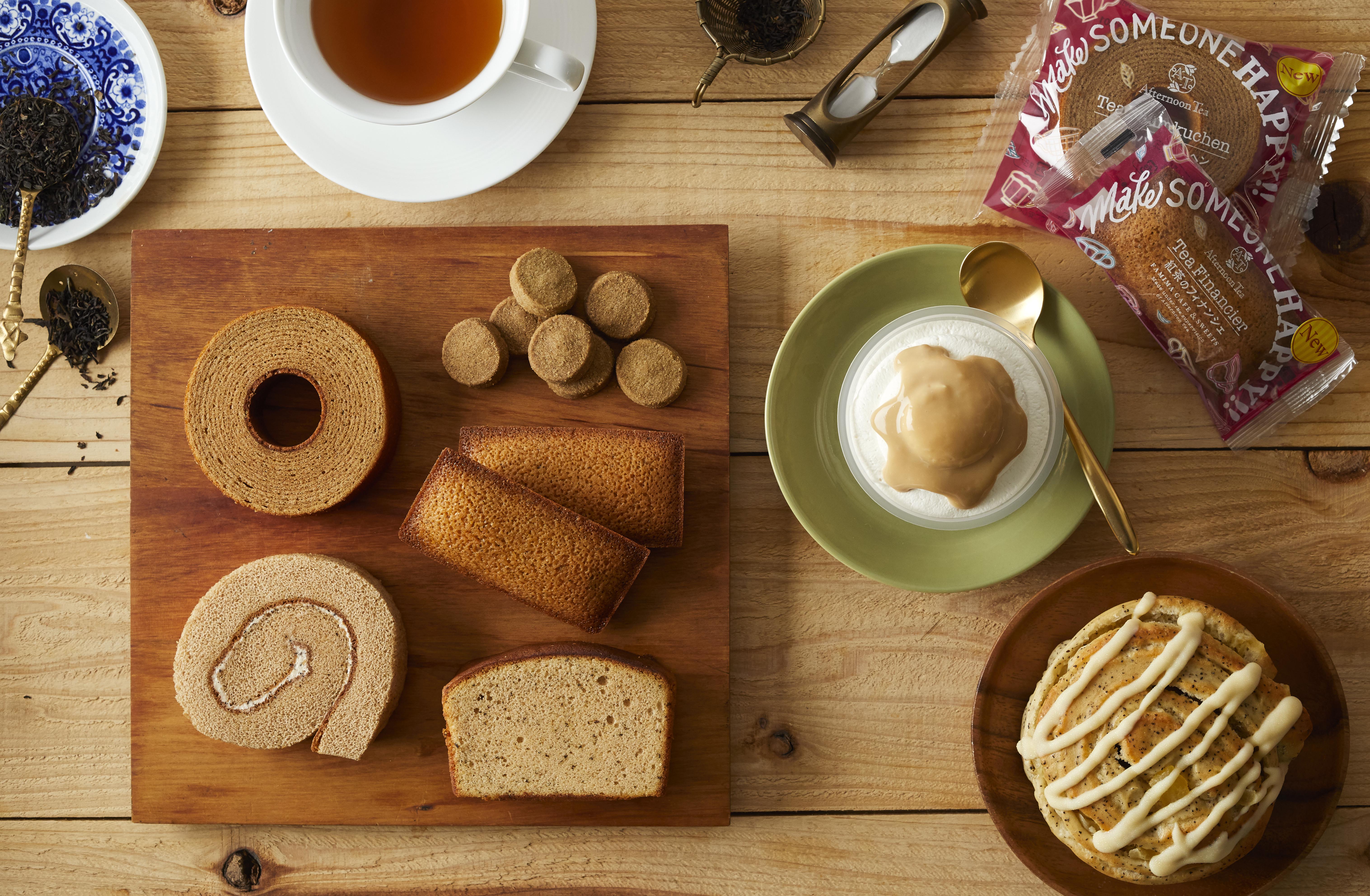 Afternoon Tea監修の 紅茶のパンやチーズケーキ 焼菓子など3週連続登場 りんごの紅茶ブレッド など7種類が新発売 全国のファミリーマートで11月17日 火 から順次発売 ニュースリリース ファミリーマート