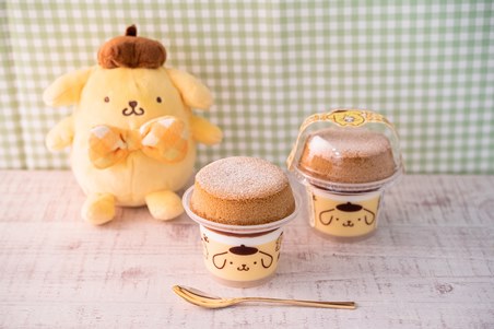 ポムポムプリン スフレ プリンのコラボレーションが実現 ポムポムプリン25周年記念 ポムポムスフレ プリン 6月8日 火 より発売 ファミリーマート ニュースリリース