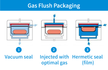Gas Flush Packaging