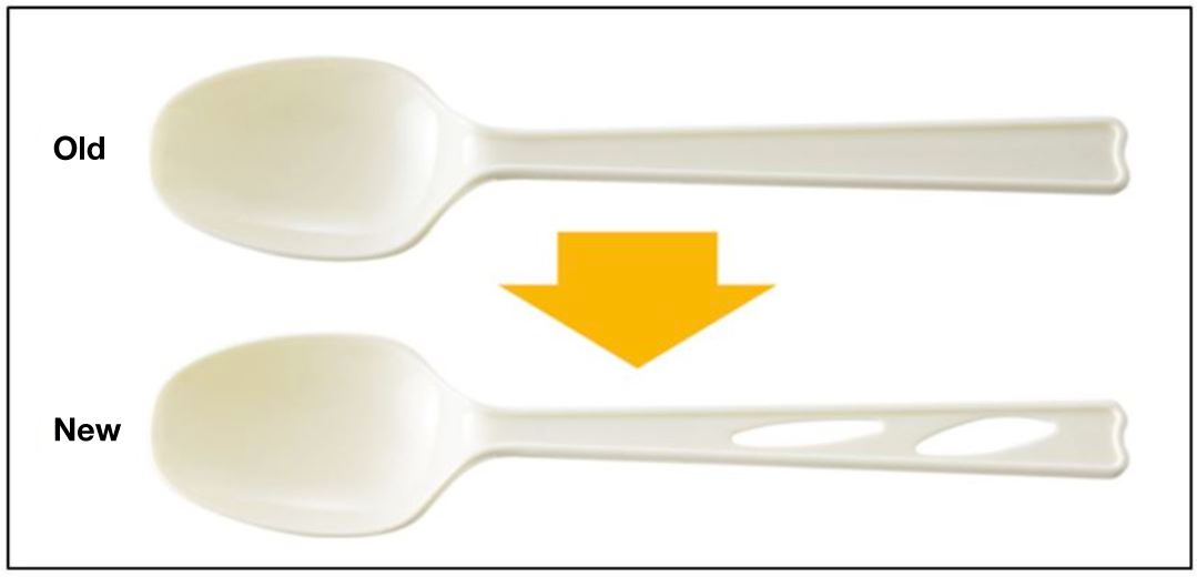 Spoon Handle Design for Reduced Weight