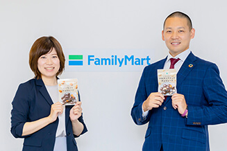 加工食品・飲料部 加工食品・菓子グループ 新谷 太郎さん/クリート株式会社 商品開発部 小口 奈緒さん