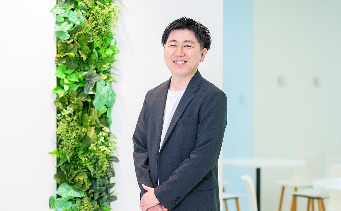 笑顔の林田さん
