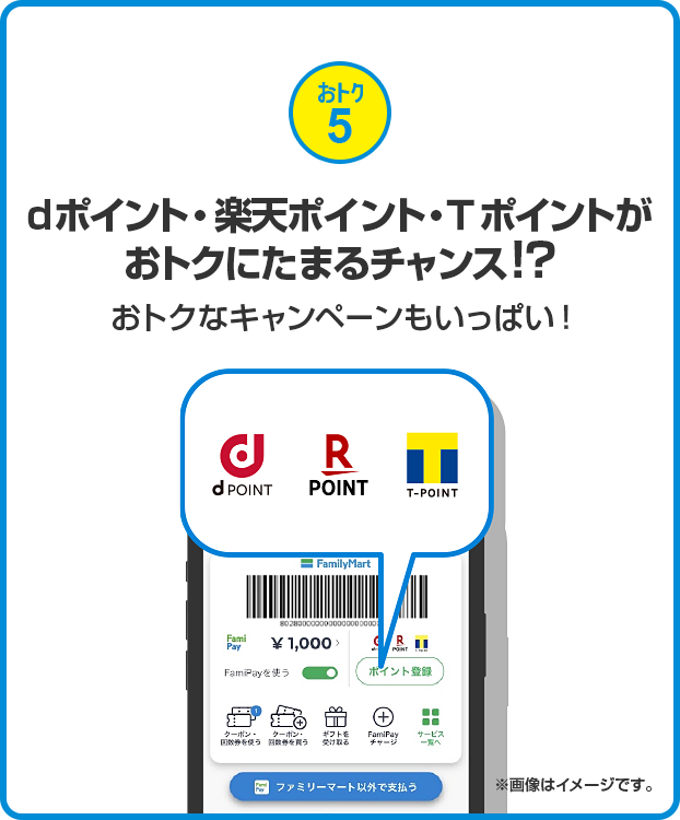 ファミマのアプリ ファミリーマート