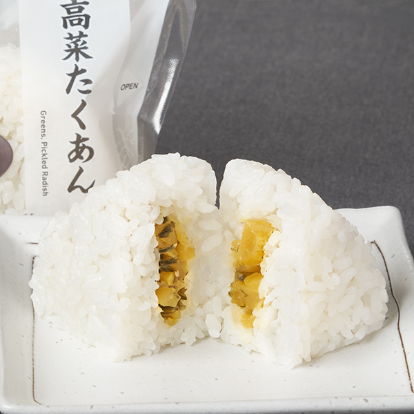 高菜たくあんおむすび