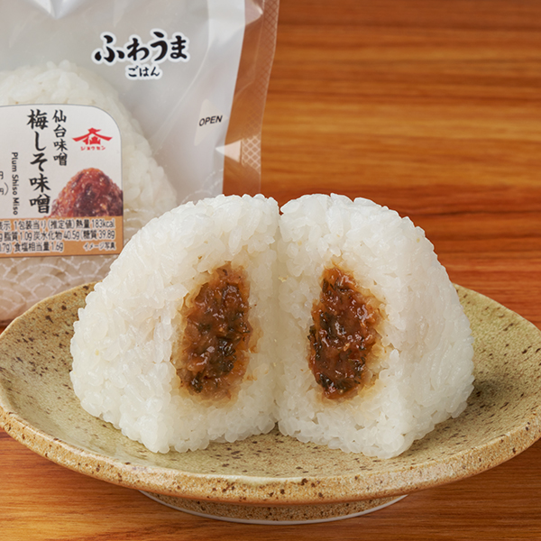 【東北】仙台味噌 梅しそ味噌おむすび