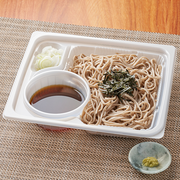 石臼挽きそば粉使用　ざるそば