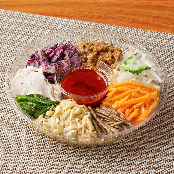 【東京都の一部・神奈川県の一部】8品目のナムルと野菜のビビン麺