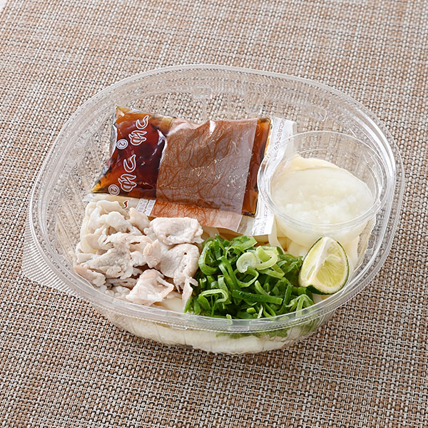 【関西】冷し豚しゃぶすだちぶっかけうどん