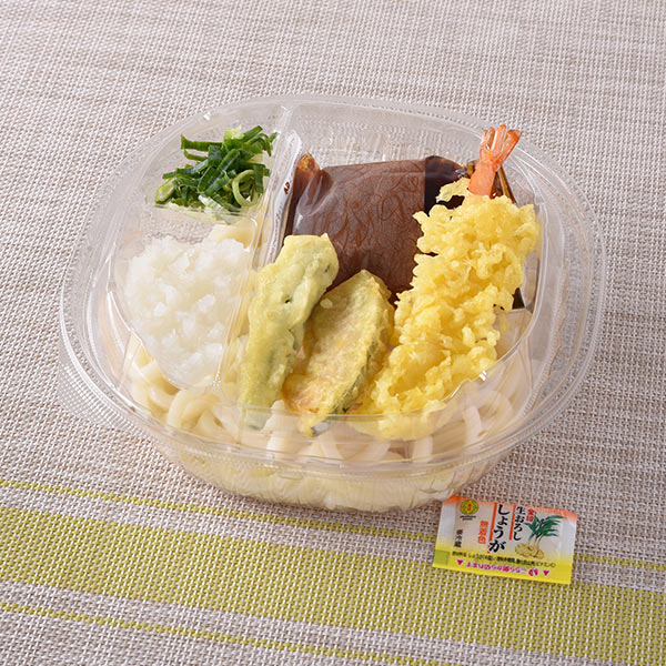 【関西】冷し天ぷらうどん
