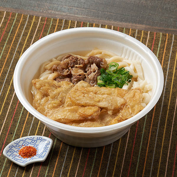 【九州】こだわりだしの肉ごぼう天うどん