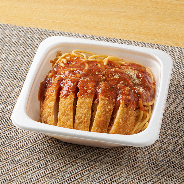 【北海道】太麺！トンカツ&ミートソーススパゲティ