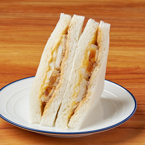 テリヤキチキンとたまごのサンド