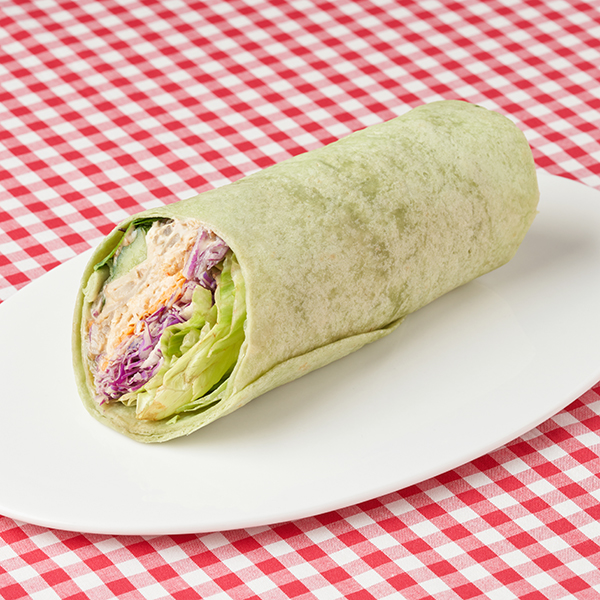 【関東】［ブルーグリーン］植物生まれのソイチキンと根菜のサラダラップ