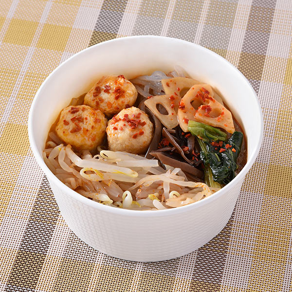 【関東・東海・北陸】肉団子と野菜の四川風麻辣湯