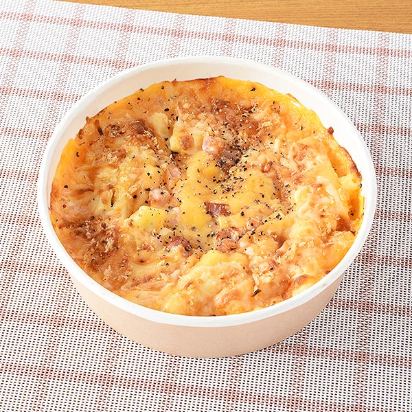濃厚チーズソースのマッケンチーズグラタン