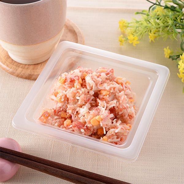 かにかまチーズ風ソース和え