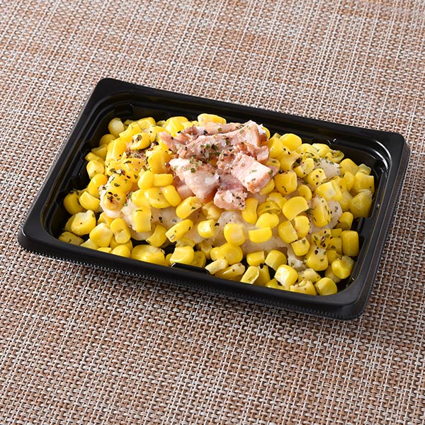 コーンまみれのポテトベーコン