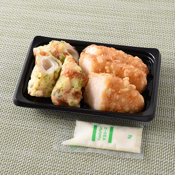 ささみ揚げ&ちくわ磯辺天