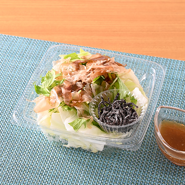 オクラとなめこのネバネバサラダ