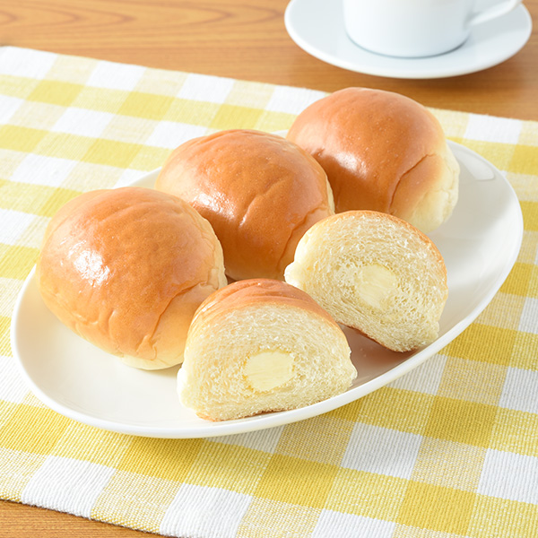 マーガリン入りバターロール4個入