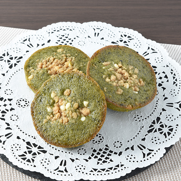 宇治抹茶のケーキ3個入