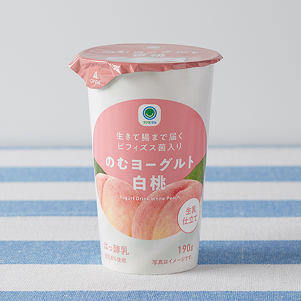 のむヨーグルト 白桃 商品情報 ファミリーマート