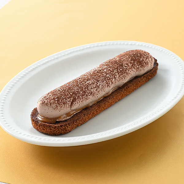 塩キャラメルソースとショコラムースのタルト