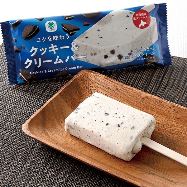 コクを味わうクッキー&クリームバー