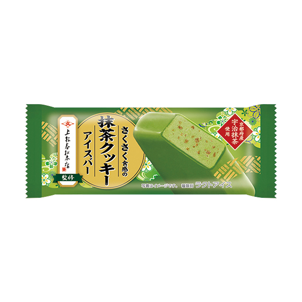 赤城 さくさく食感の抹茶クッキーアイスバー