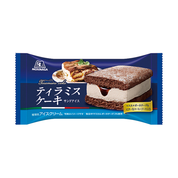 森永製菓　ティラミスケーキサンドアイス