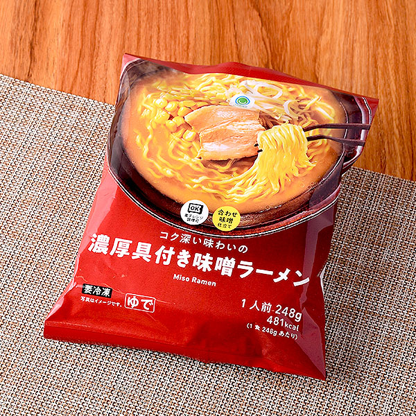 濃厚具付き味噌ラーメン 商品情報 ファミリーマート