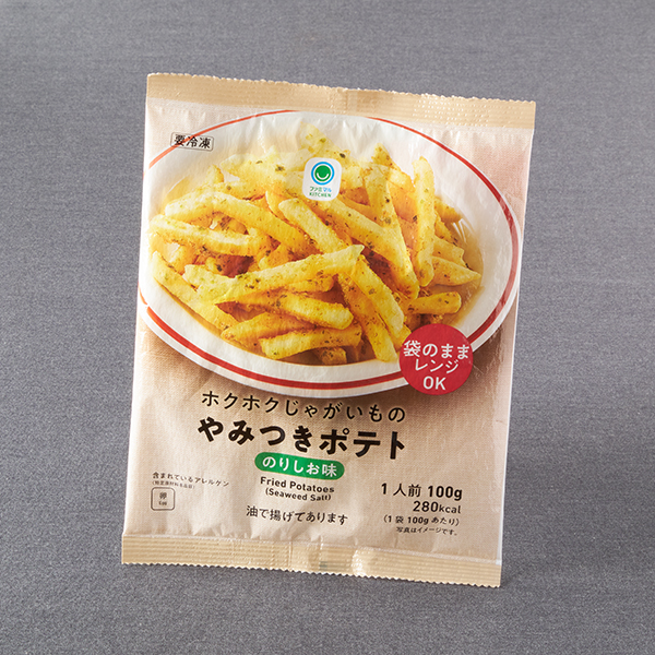 ホクホクじゃがいものやみつきポテト　のりしお味