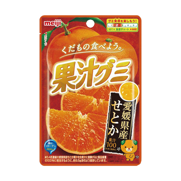明治 果汁グミ せとか 商品情報 ファミリーマート