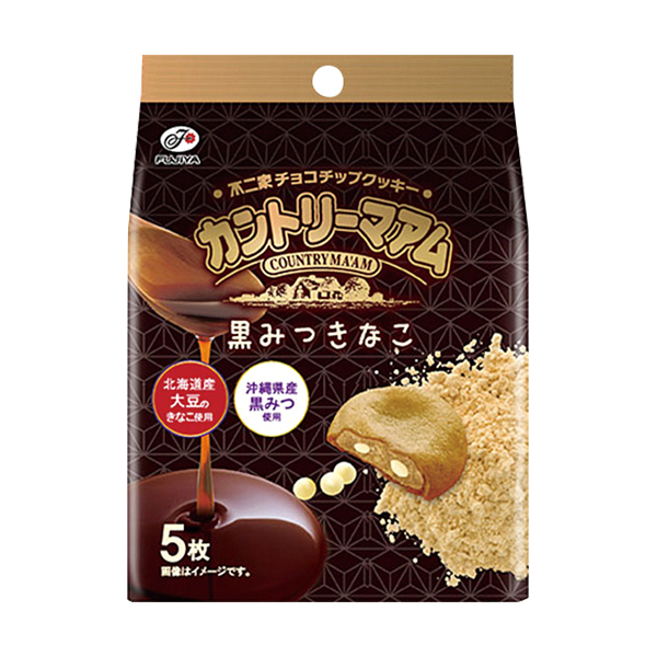 不二家　カントリーマアム黒みつきなこ