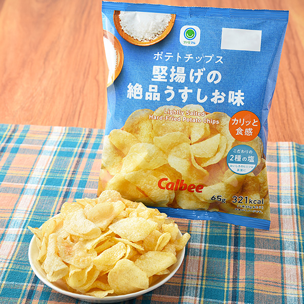 ポテトチップス堅揚げの絶品うすしお味