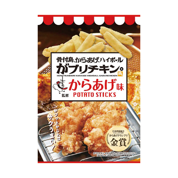 菓楽 がブリチキン ポテトスティックからあげ味 商品情報 ファミリーマート