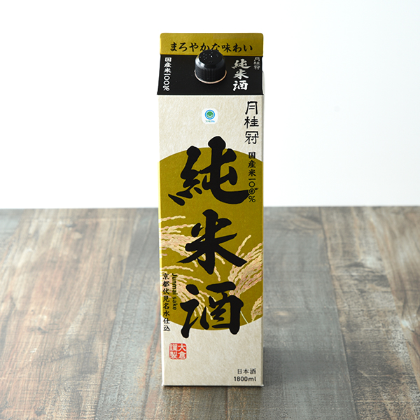 純米酒パック　1800ml