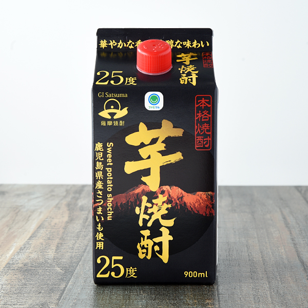 芋焼酎25°パック　900ml