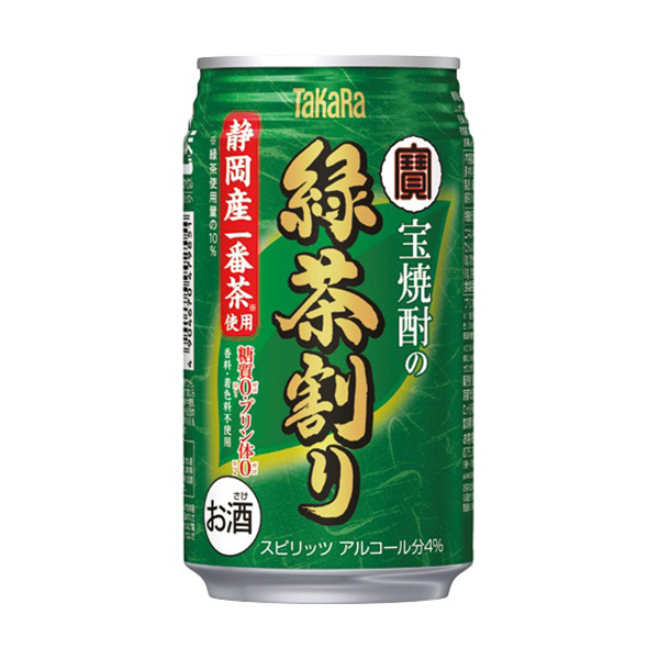宝焼酎の緑茶割り 335ml ｜商品情報｜ファミリーマート