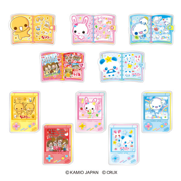 平成ファンシー　トレーディングアクリルステッカー