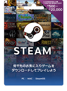 STEAM プリペイドカード 